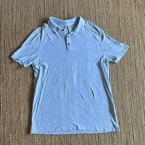 Banana Republic Sky Blue Polo Shirt